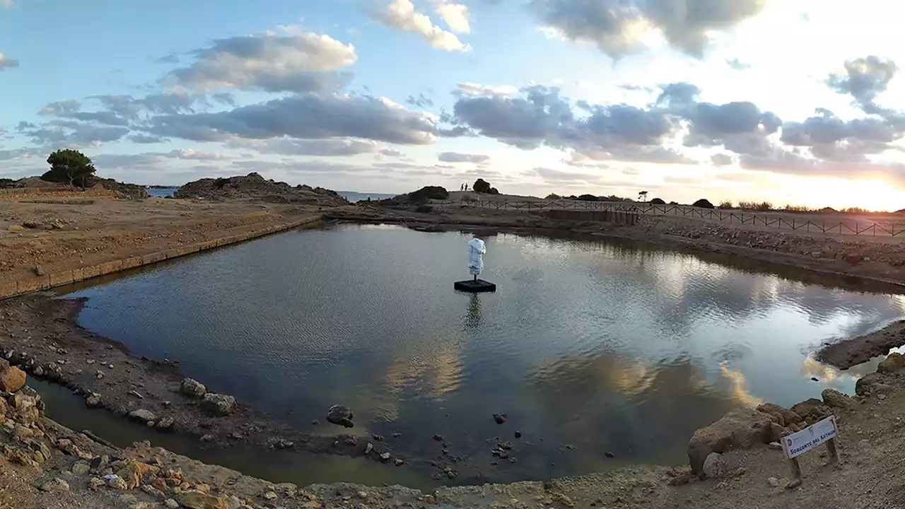 Ancient seafarers built the Mediterranean’s largest known sacred pool