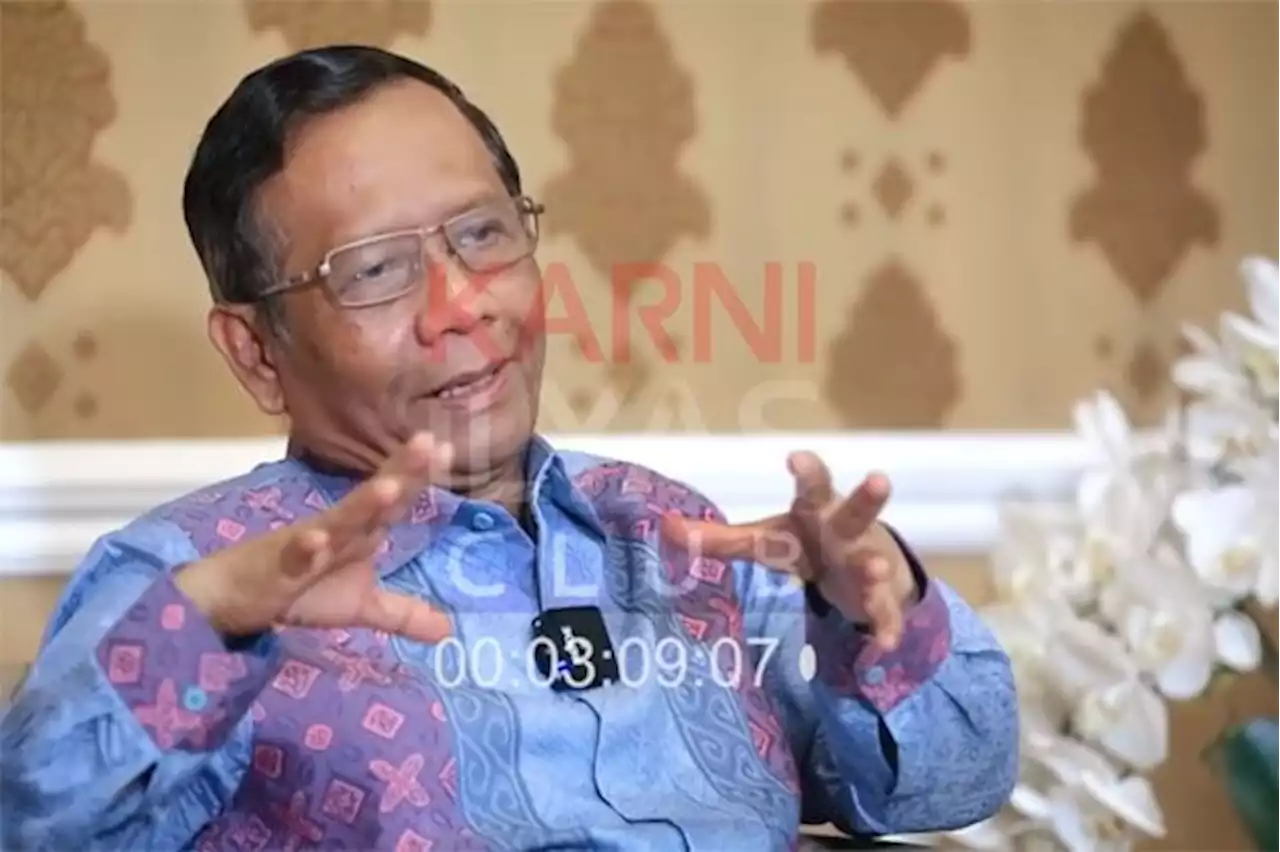 Mahfud MD Ungkap UU yang Bisa Jerat Penista Agama Lebih dari 5 Tahun Penjara