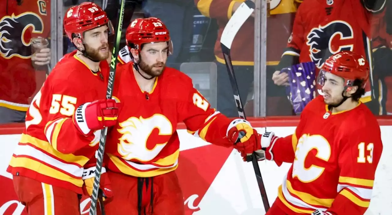 Dube scores go-ahead goal, Markstrom makes 30 saves as Flames top Devils