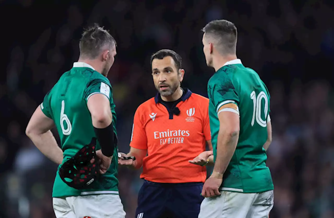 'The ref said a few decisions went against us when they shouldn’t have'