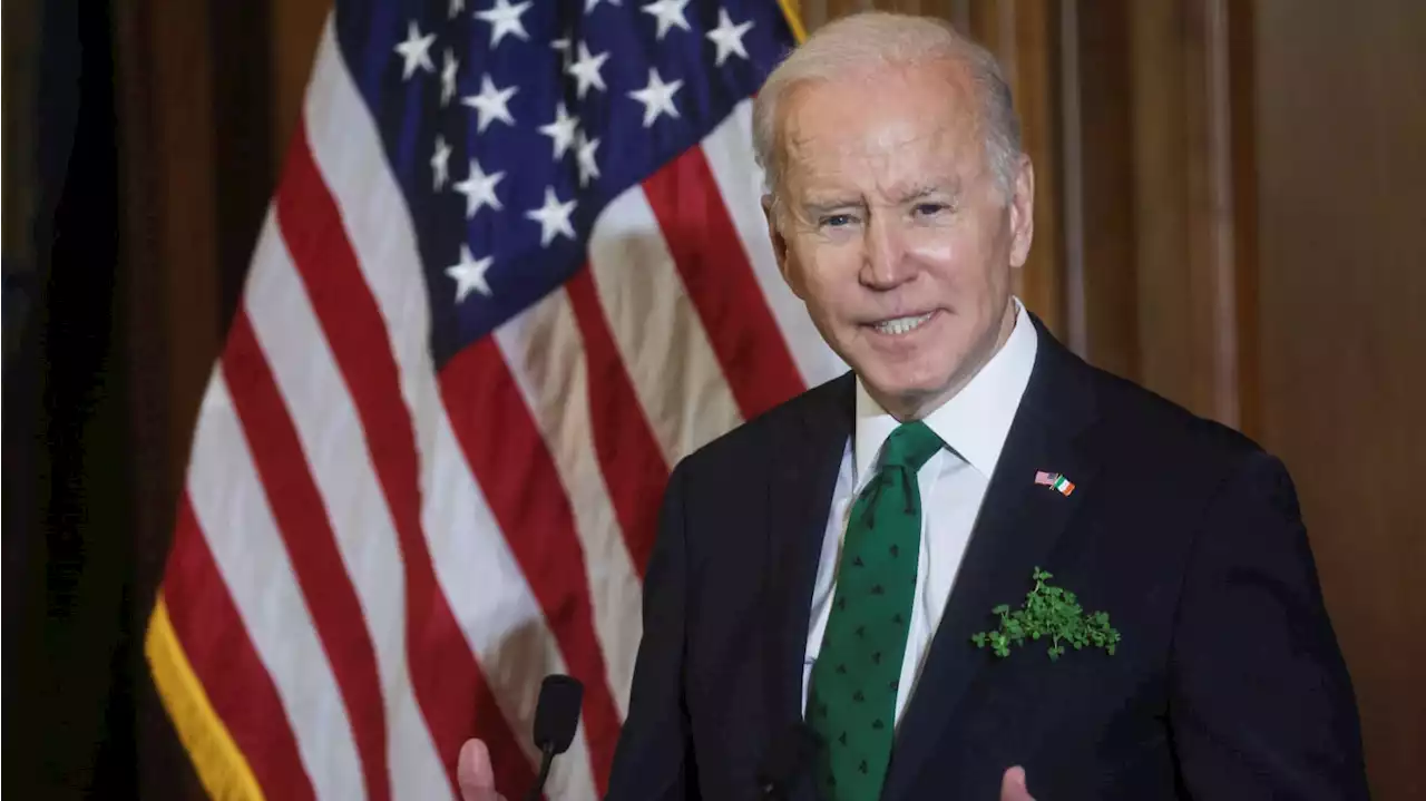 Biden Calls Putin ‘Pure Thug’ at St. Paddy’s Day Luncheon