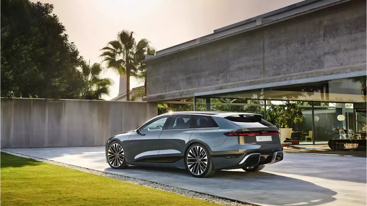 Audi A6 Avant E-Tron concept wants to make you lust after wagons again