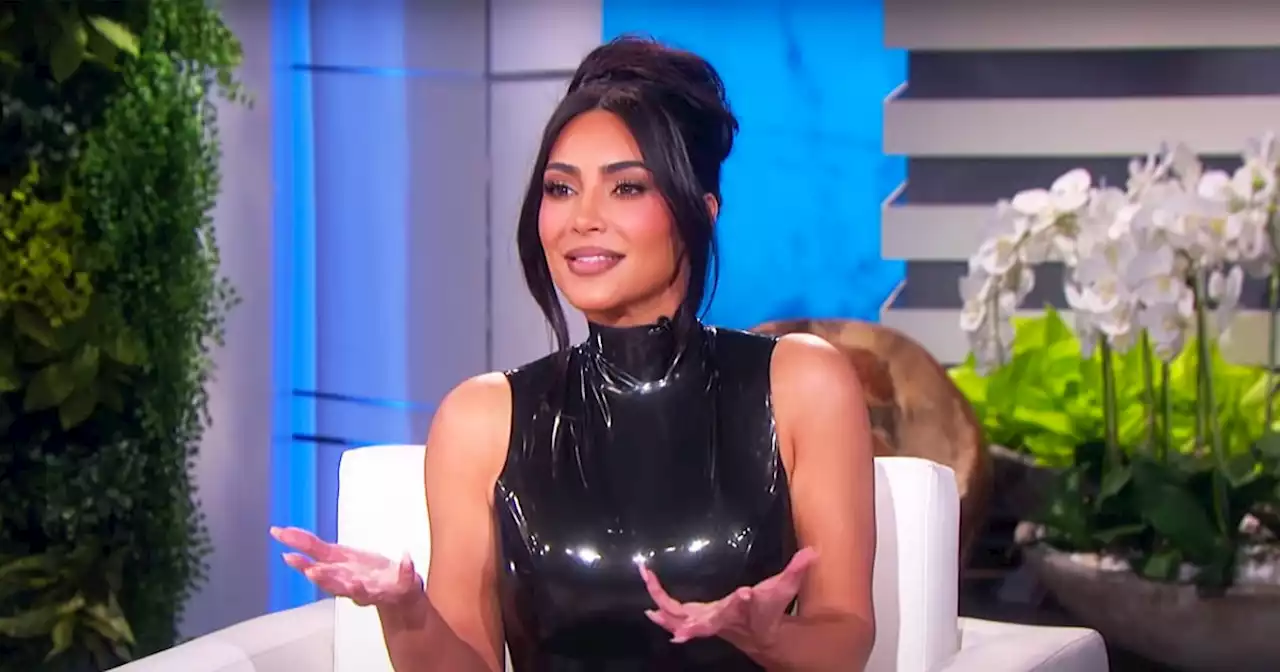 Kim Kardashian says Pete Davidson has her name branded on his chest