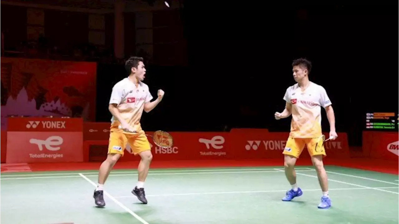 Ganda Putra Juara Dunia Nyaris Tersungkur di All England