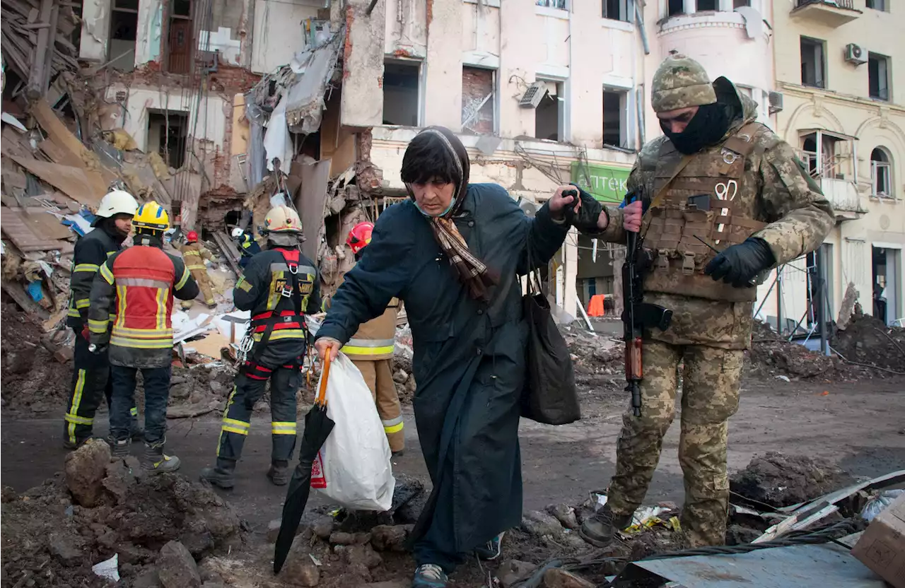 As diplomats hint of progress in talks, Ukraine accuses Russia of bombing Mariupol theater