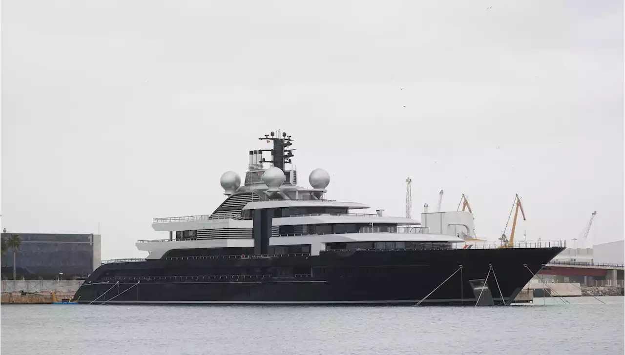 Spain impounds a third superyacht amid E.U. crackdown on Russian oligarchs