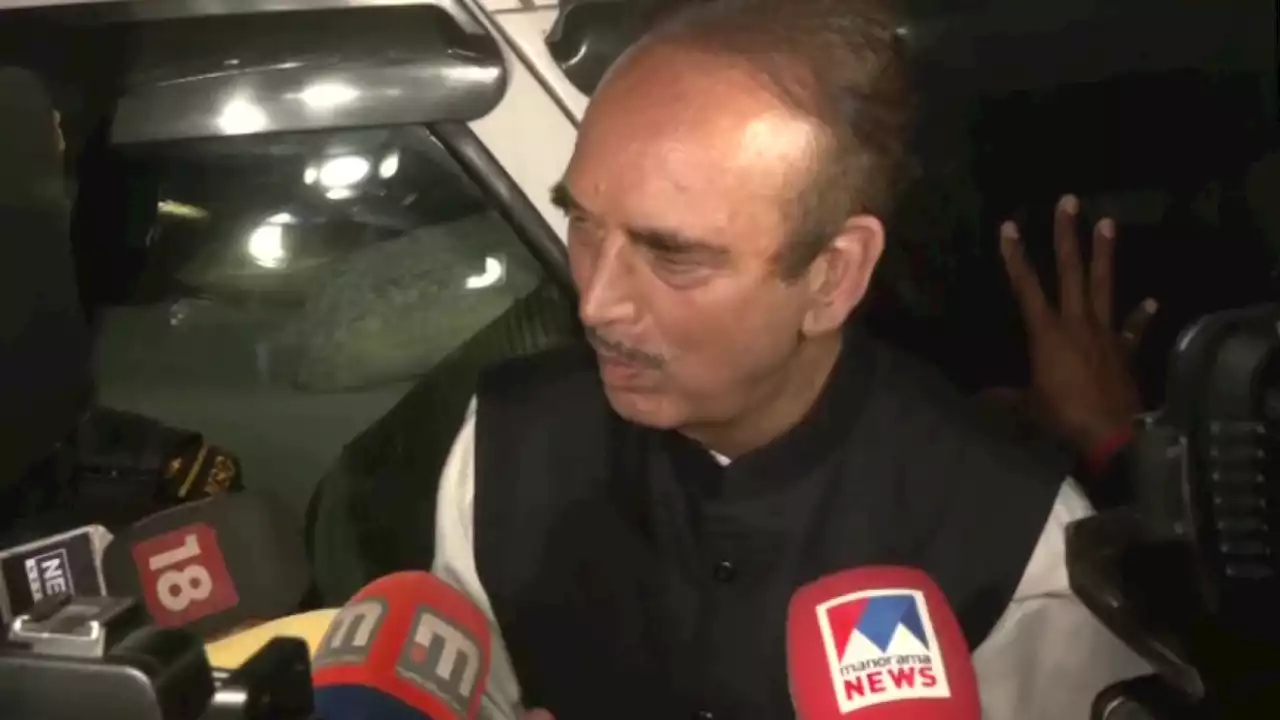 कांग्रेस में अंदरूनी कलह के बीच सोनिया गांधी से मिले गुलाम नबी आजाद, बताया क्या बात हुई