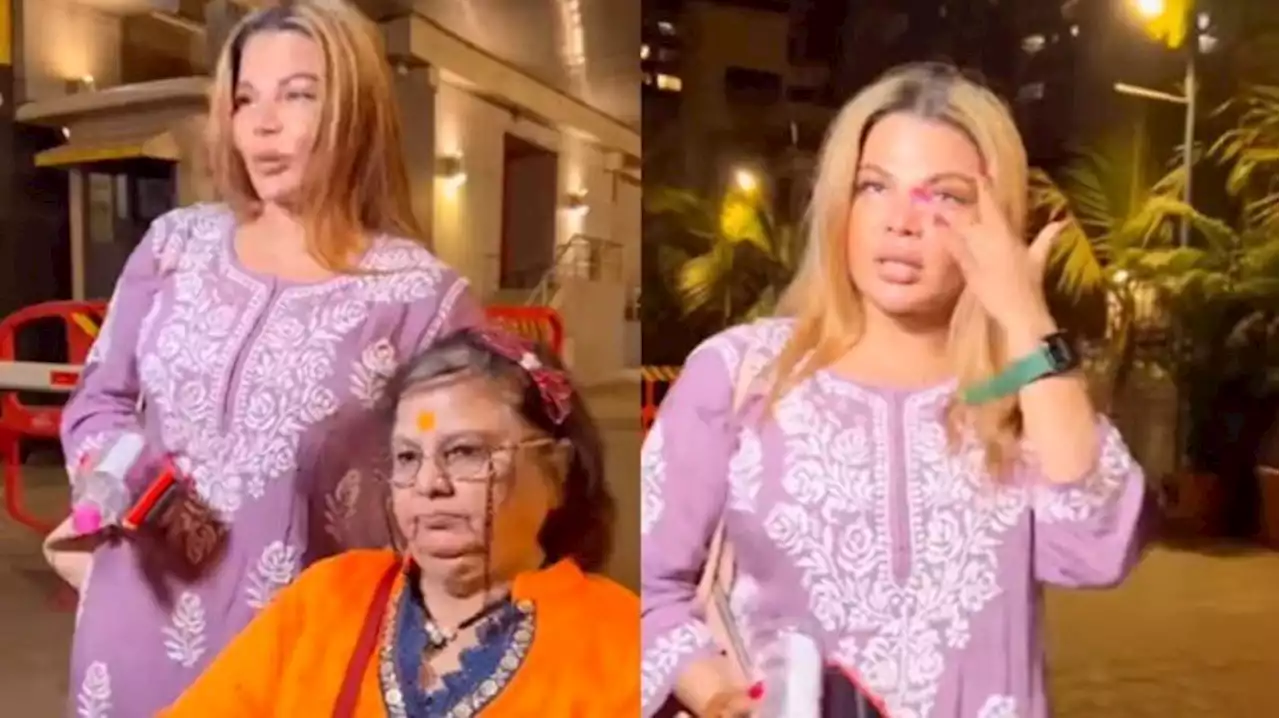 द कश्मीर फाइल्स: फिल्म देखने के बाद मां के सामने फूट-फूटकर रोईं राखी सावंत, पीएम मोदी को कहा धन्यवाद