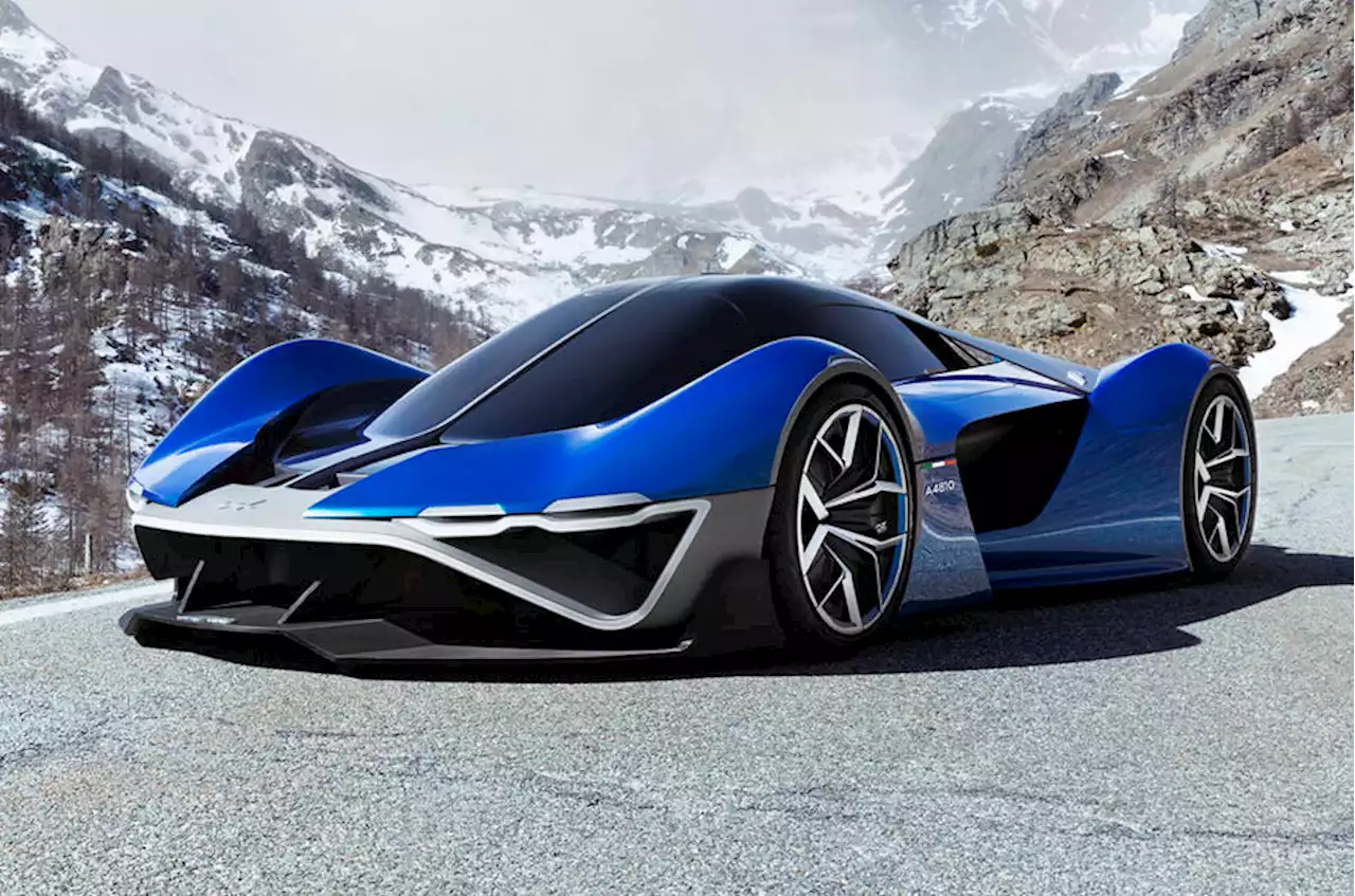 Alpine A4810 concept is a hydrogen hypercar for 2035 | Autocar