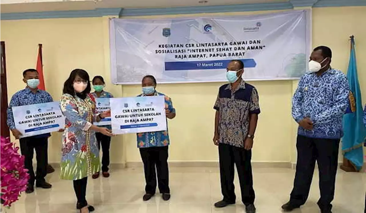 Program CSR, Lintasarta Dukung Digitalisasi di Papua Barat