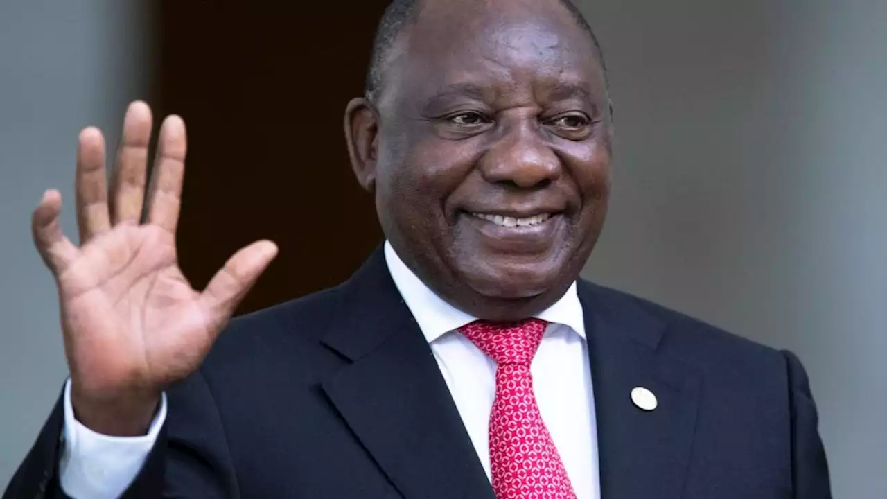 Ramaphosa takes a peek into Netflix's Project Panda at Cape Town Film Studios