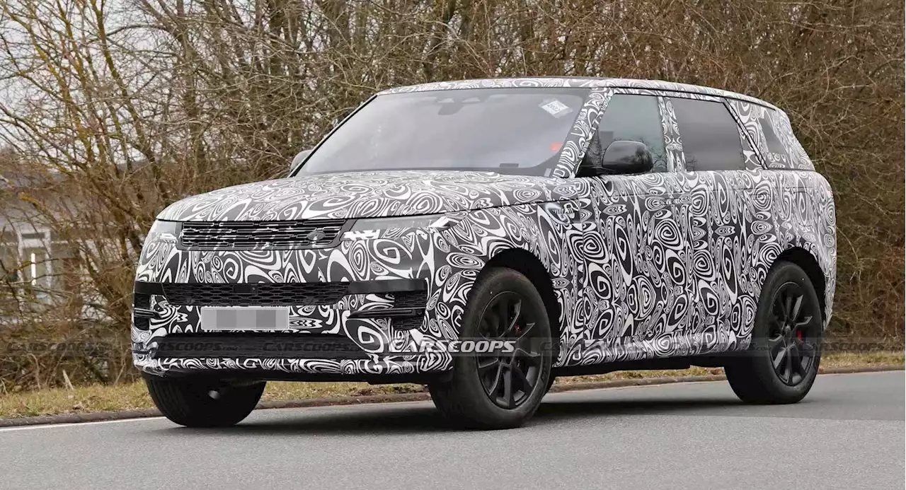 2023 Range Rover Sport PHEV Caught Testing Its Mettle In Porsche’s Back Yard | Carscoops