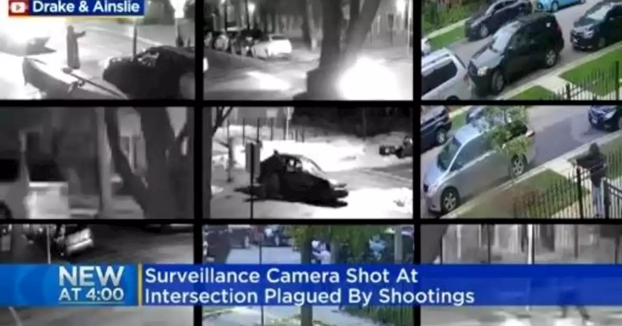 'It's Scary': Chicago mobile surveillance camera shot out on city's Northwest Side