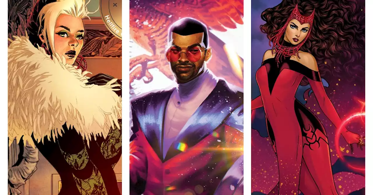 X-Men and Avengers Serve Up Stylish Fashion on Stunning Hellfire Gala Covers