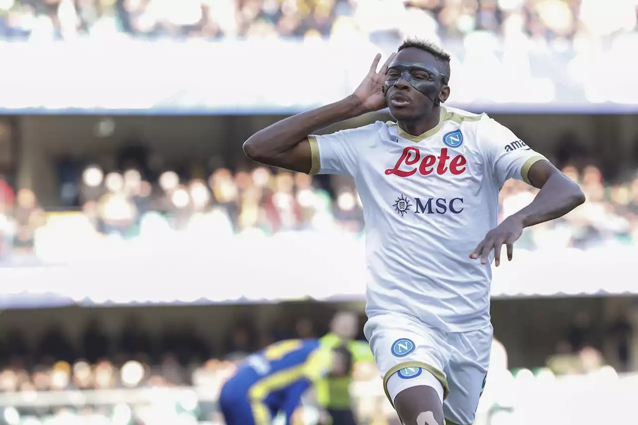 Osimhen: caccia a due record in Napoli-Udinese