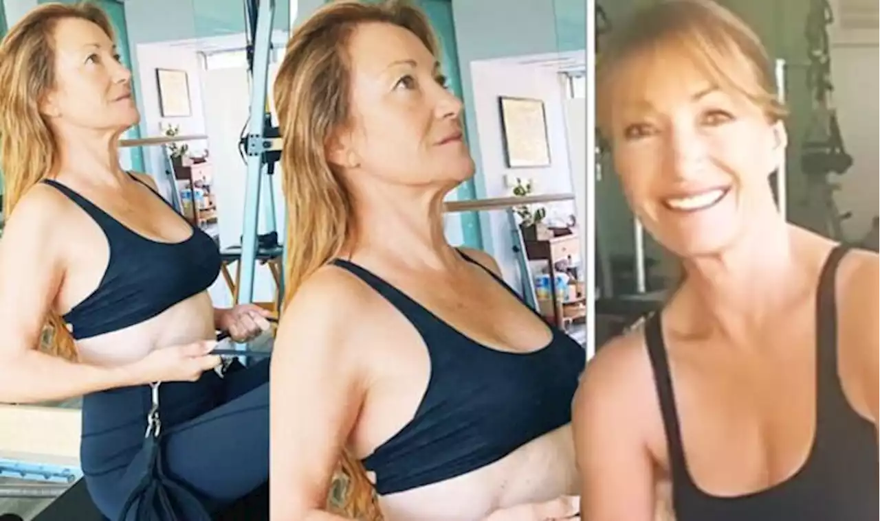 Bond girl Jane Seymour, 71, flashes abs in sports bra as fans blown away by ageless looks