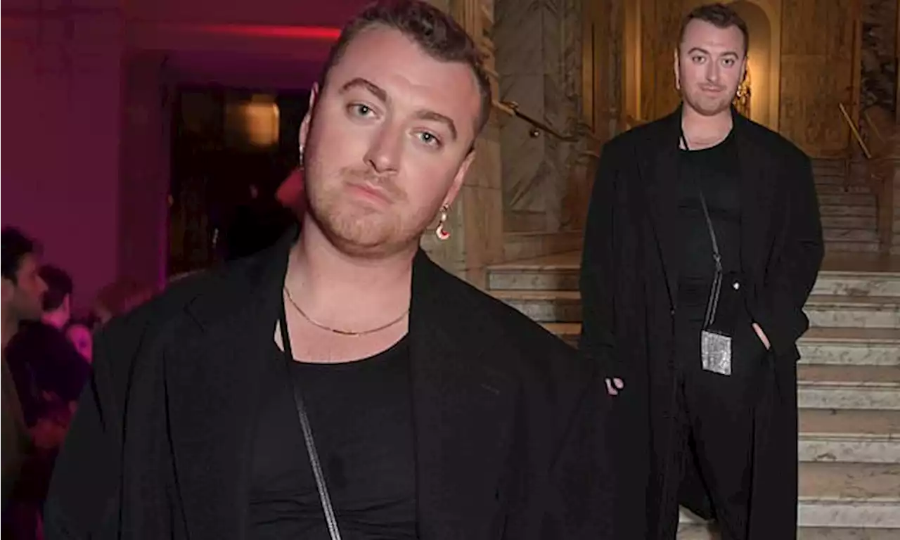 Sam Smith shows off their style credentials in all-black ensemble