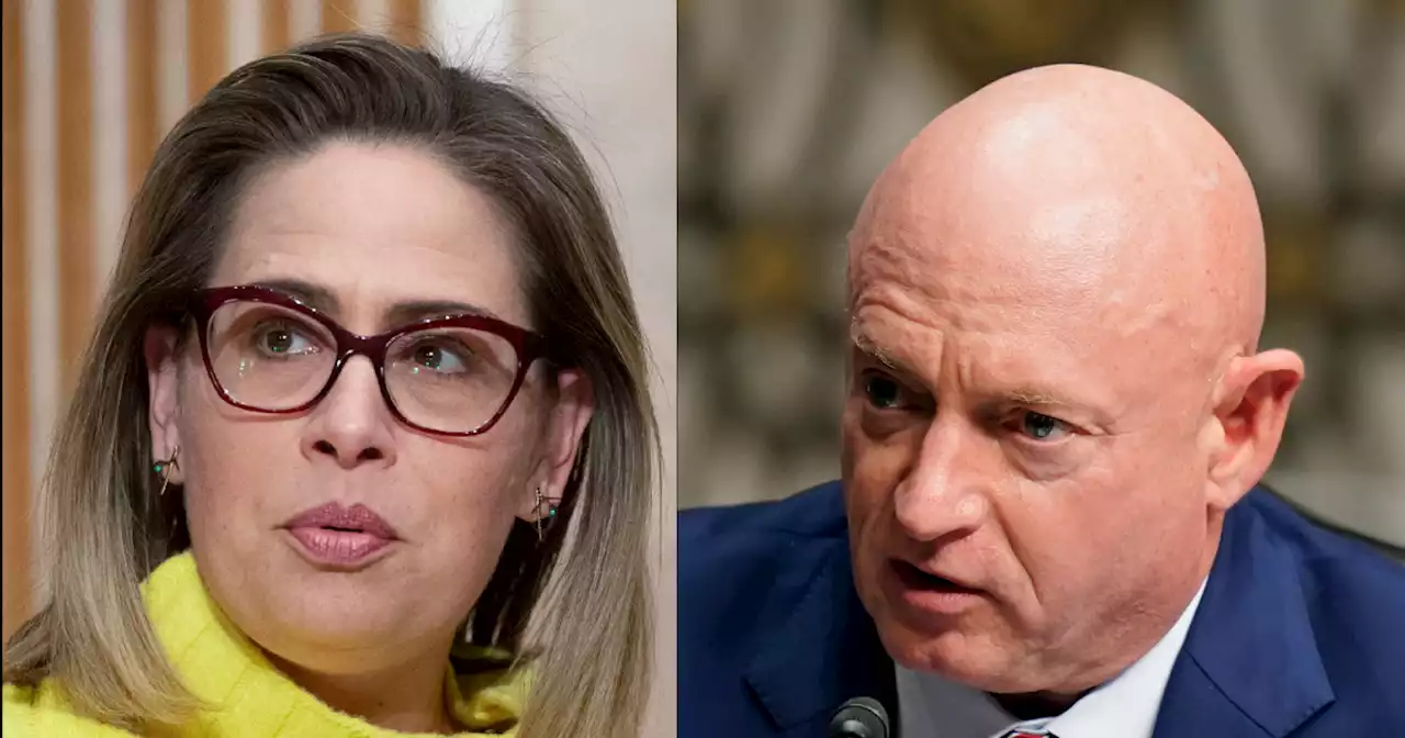 Vulnerable Democrats Sinema and Kelly back pay boost for besieged Border Patrol