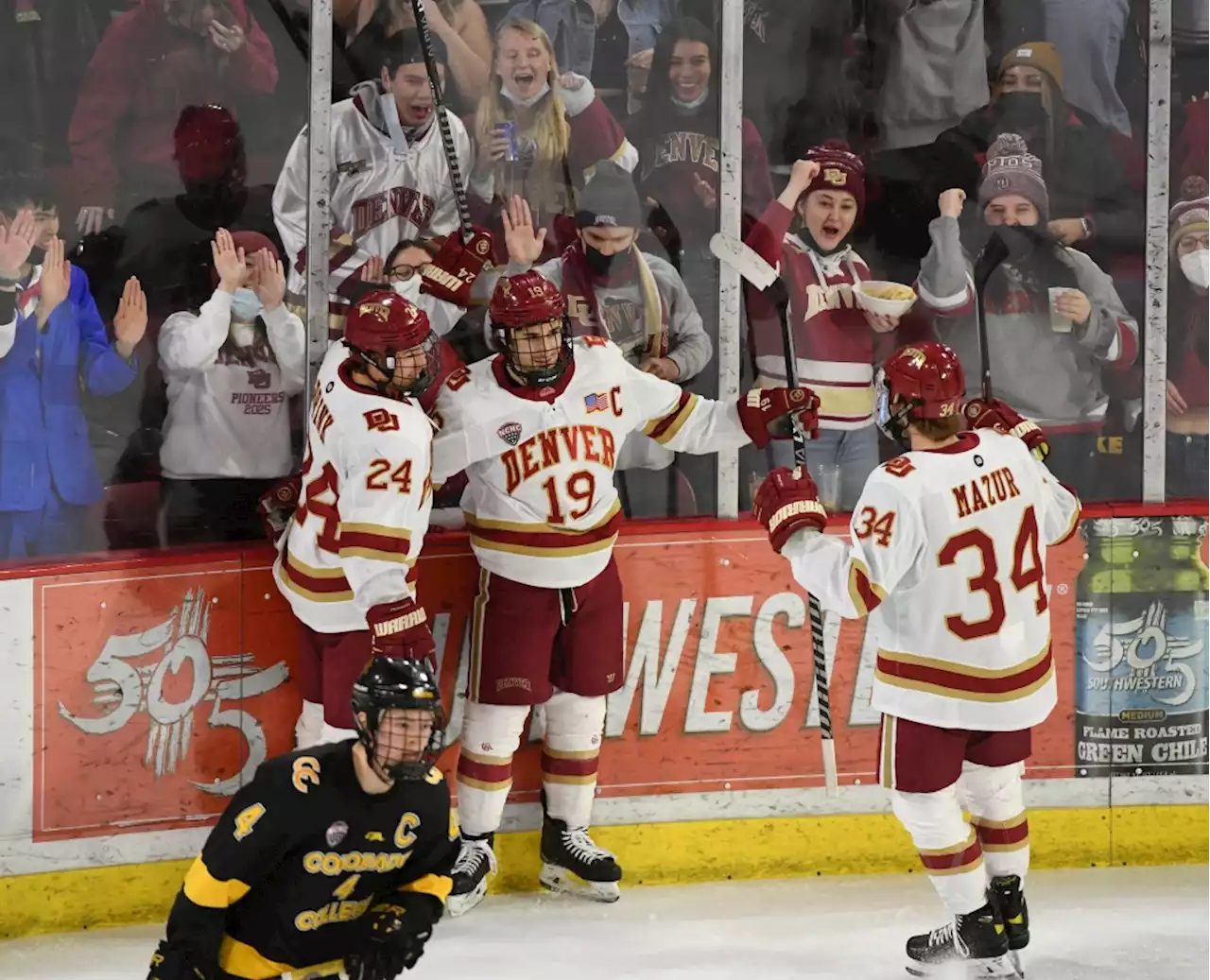 Denver Pioneers take No. 1 seed to star-studded NCHC Frozen Faceoff