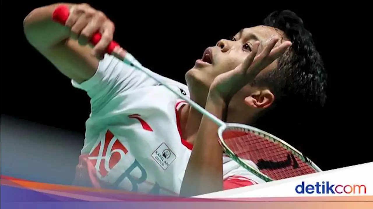 All England 2022: Anthony Ginting Kalah Telak dari Axelsen