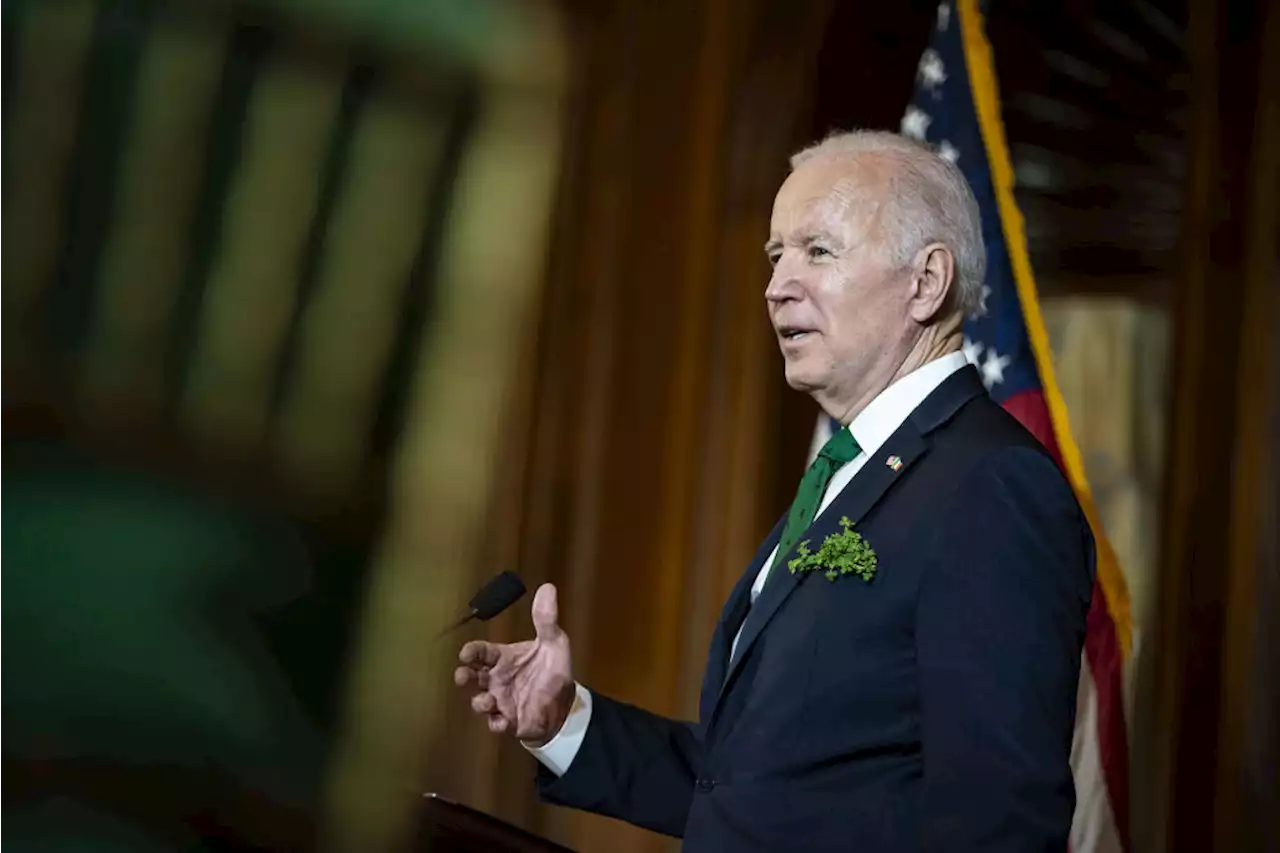 Biden takes flak for joke suggesting the Irish are dumb