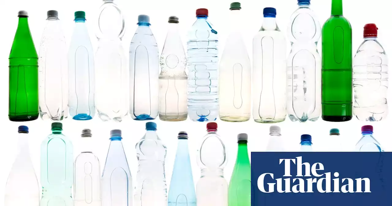 Recycled plastic bottles leach more chemicals into drinks, review finds