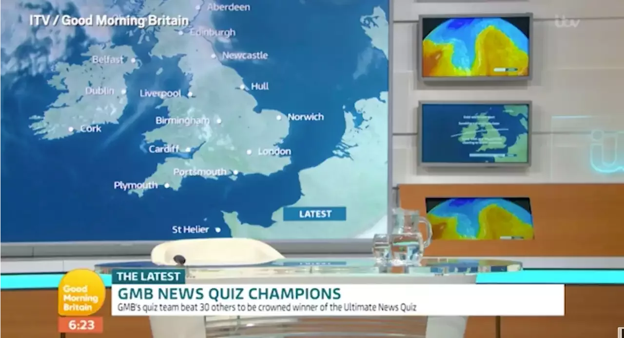 Good Morning Britains Weather Presenter Laura Tobin Is A No Show After Boozy Night Out 