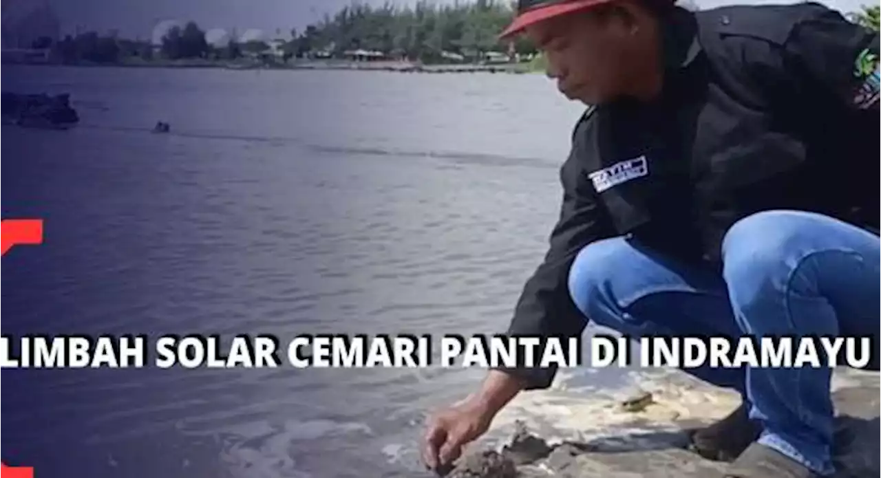 Pantai Balongan Bau Dan Sepi Akibat Limbah Solar