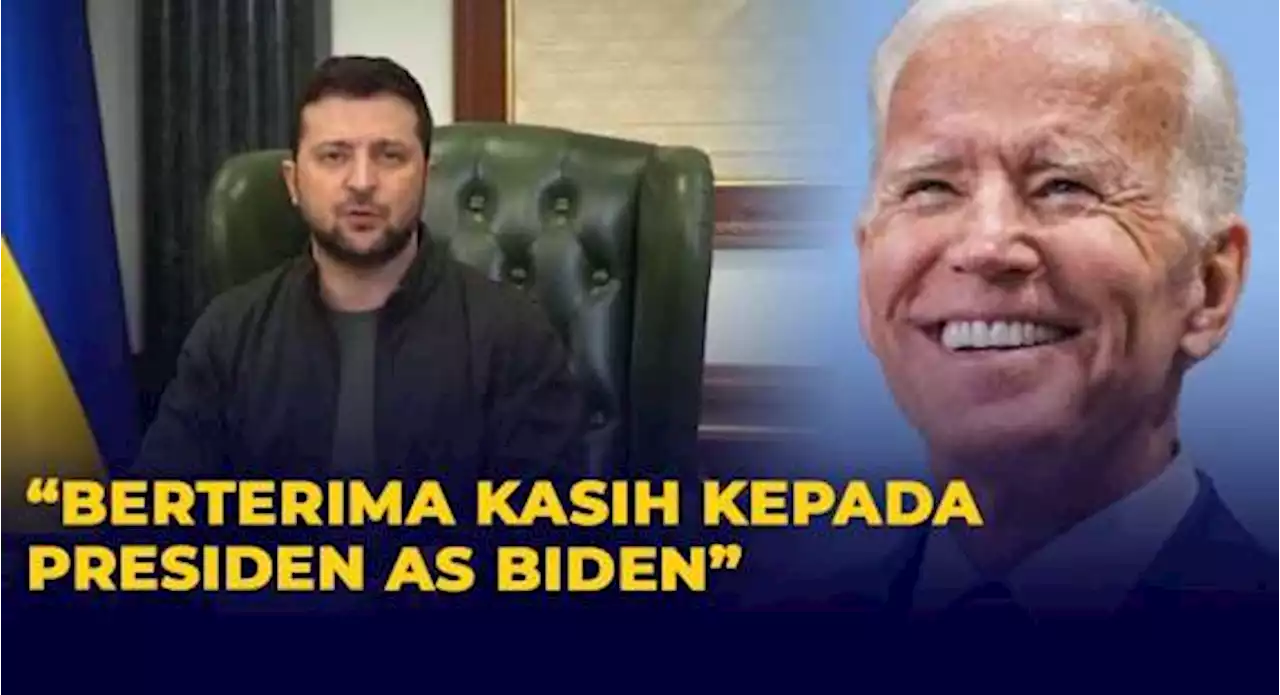 Presiden Ukraina Terima Kasih ke Joe Biden Karena Alasan Ini