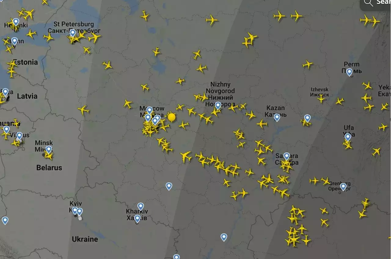 Ce que l'on sait sur ces nombreux départs d'avions depuis Moscou