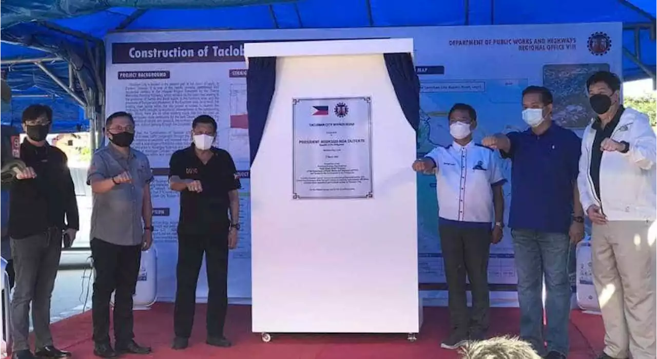 Duterte leads inauguration of 2 key projects in Leyte