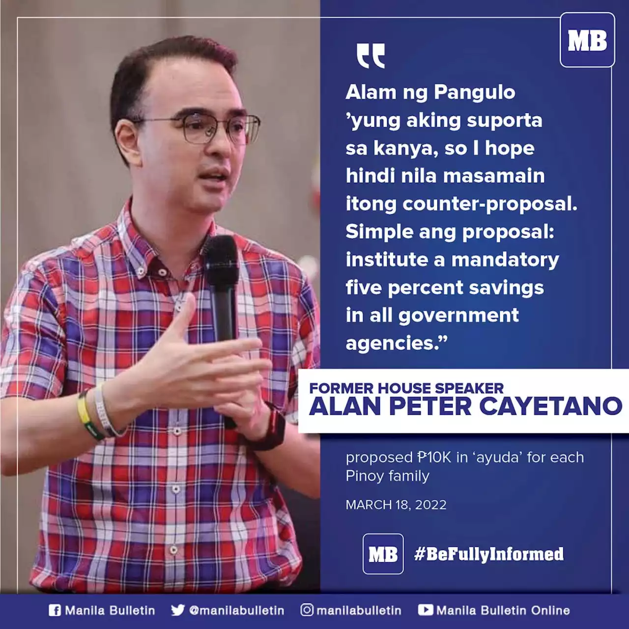 Find out how Cayetano would raise P10K in 'ayuda' for each Pinoy family