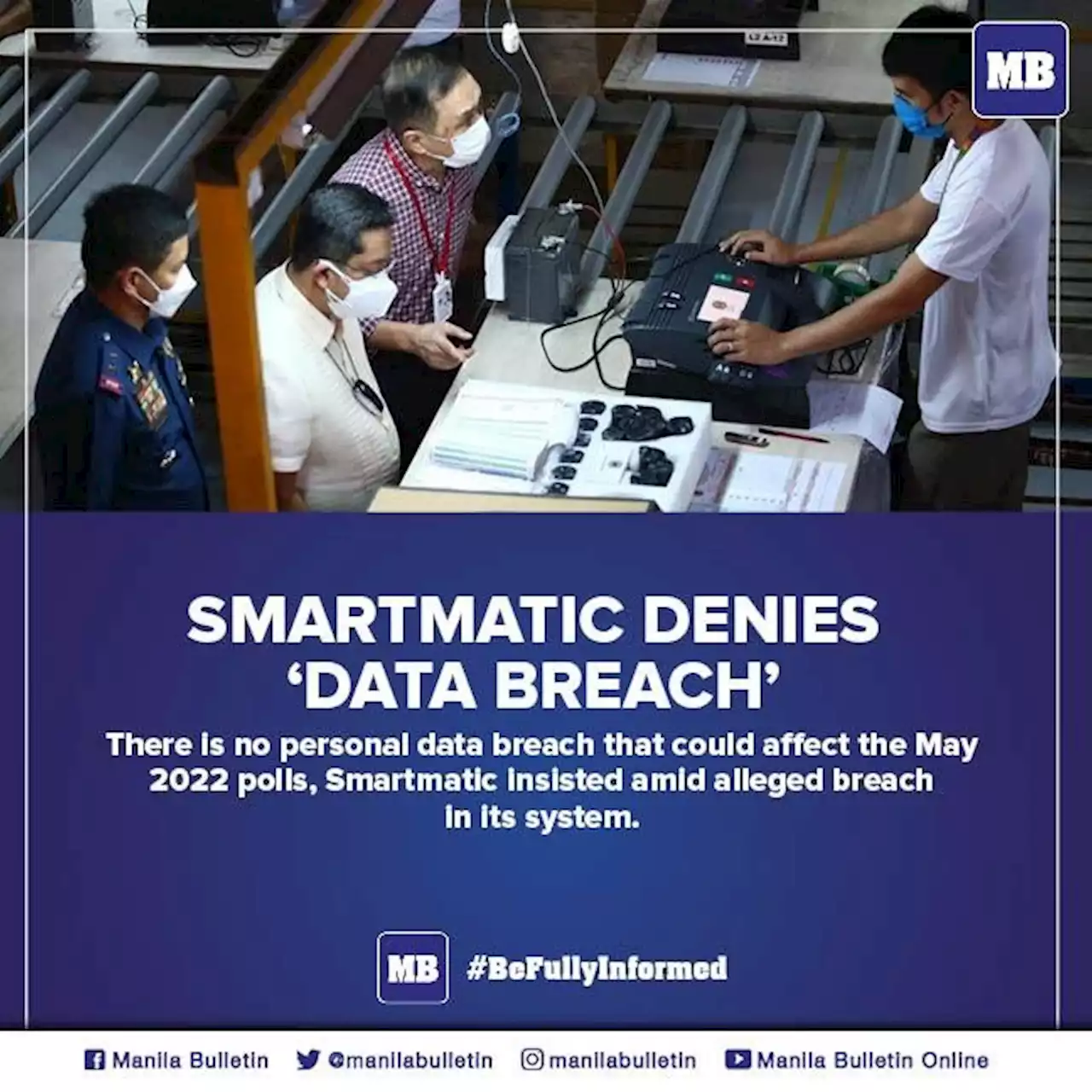 Smartmatic denies ‘data breach’