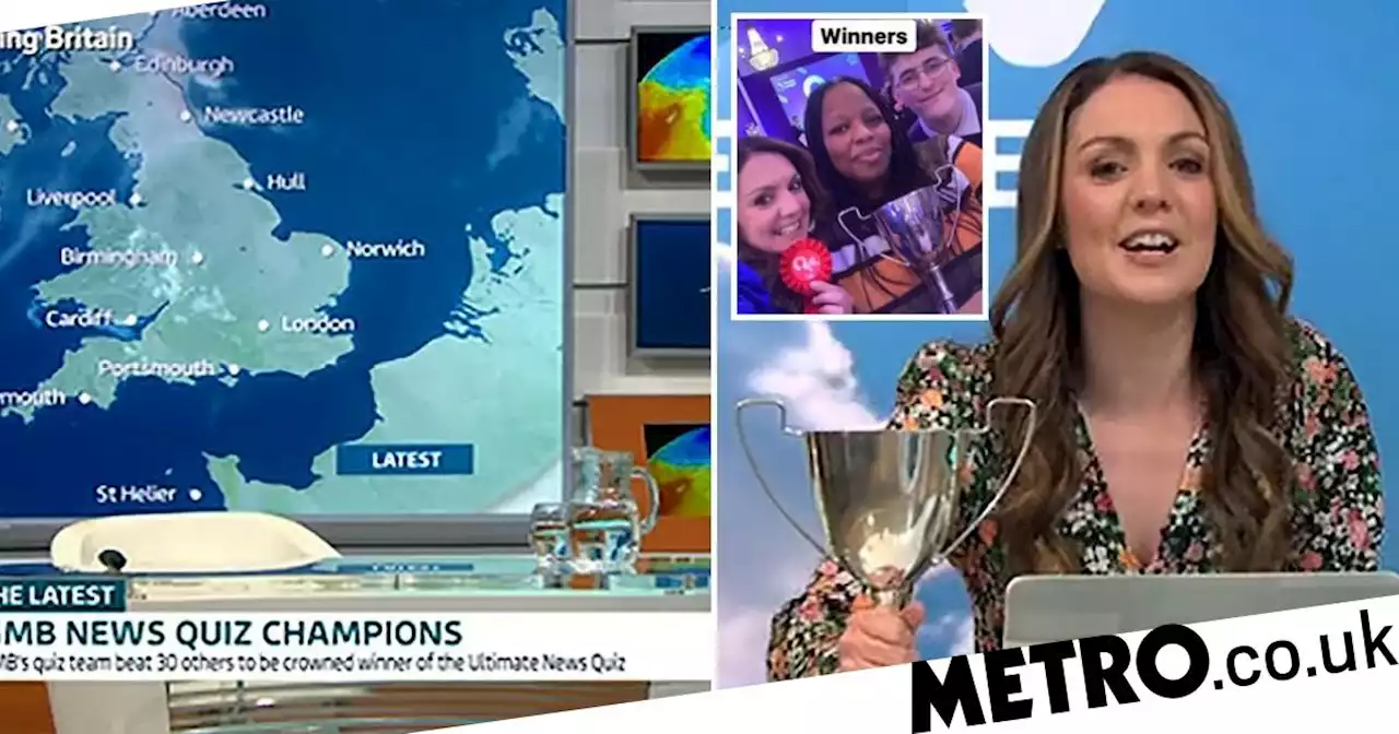 GMB’s Laura Tobin oversleeps and misses weather slot after partying