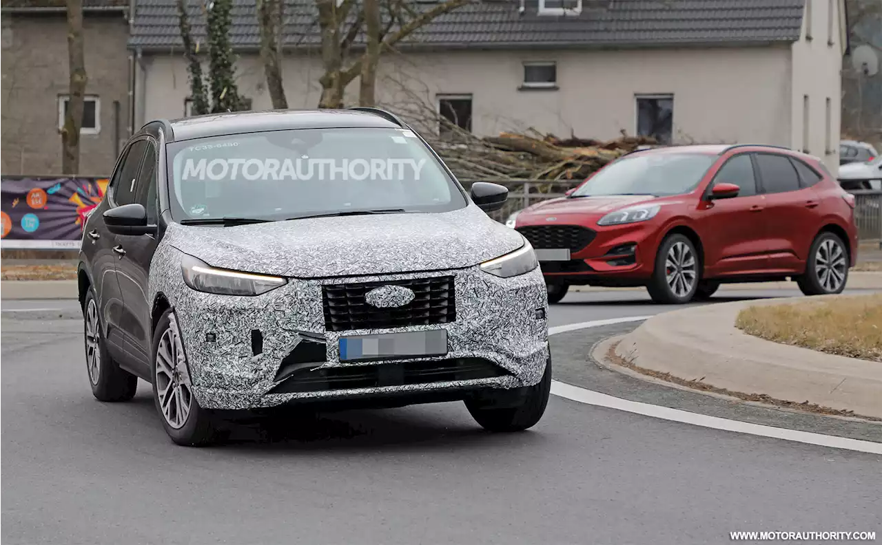 2023 Ford Escape spy shots: Major facelift on the way