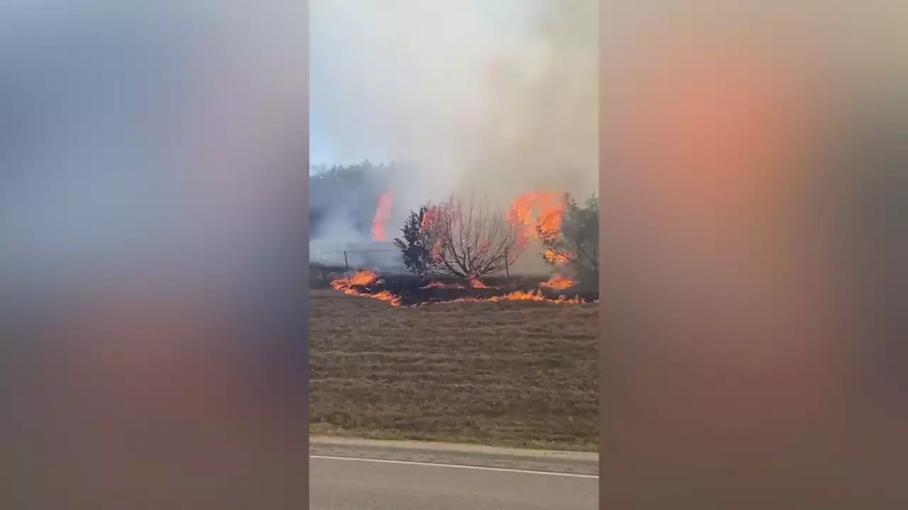 Wildfires Rage On in Eastland County