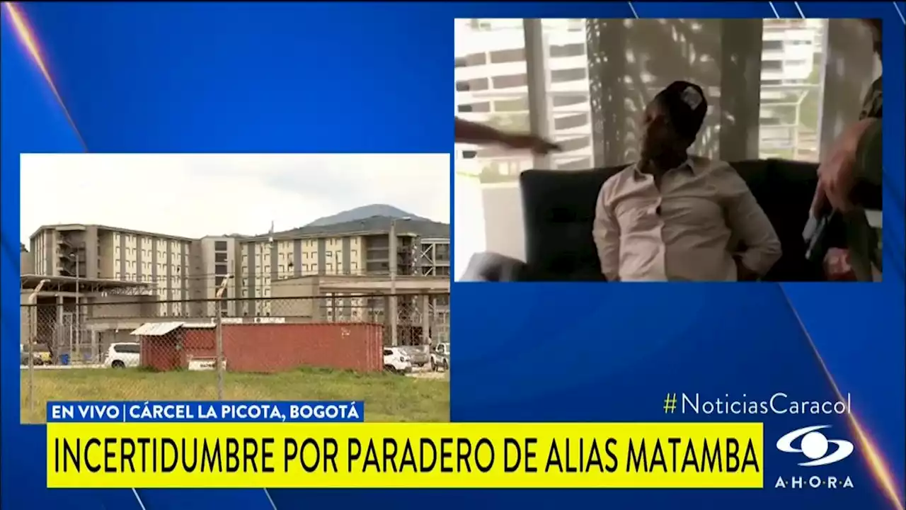 ¿Alias 'Matamba', miembro del Clan del Golfo, se fugó de La Picota?