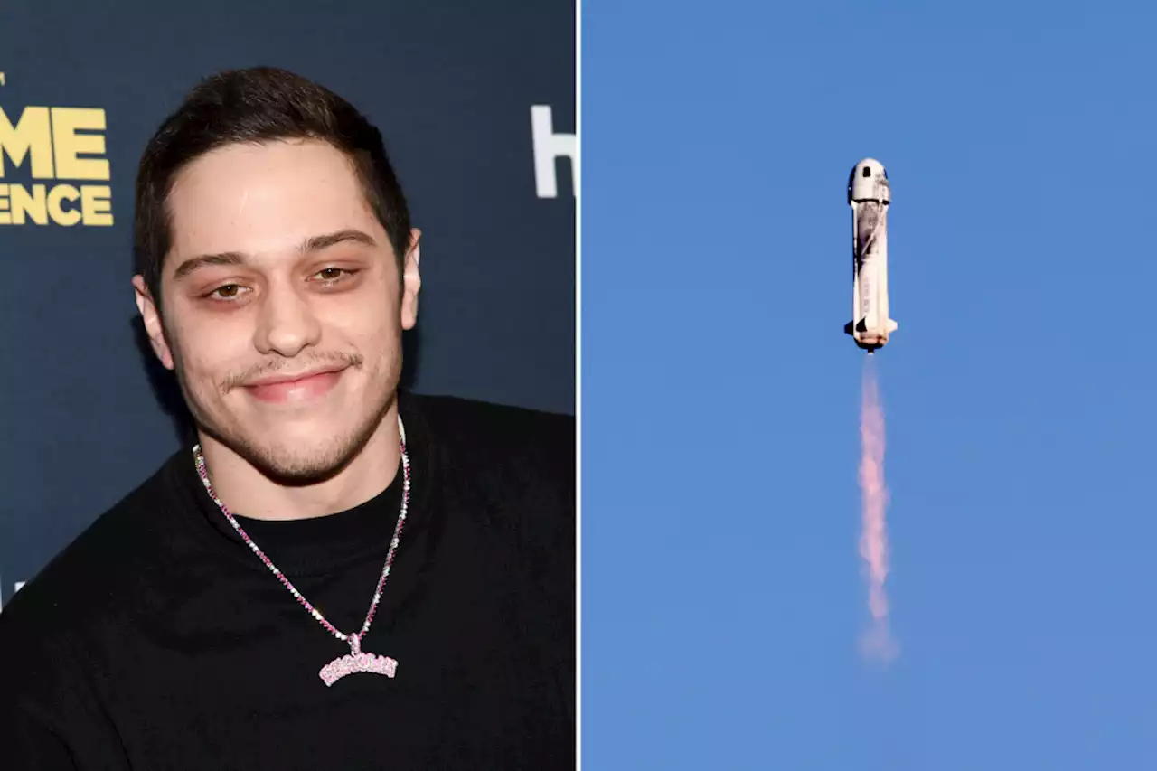 Grounded! Pete Davidson backs out of Blue Origin space mission