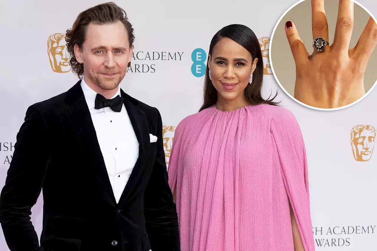 All the details on Zawe Ashton’s engagement ring from Tom Hiddleston