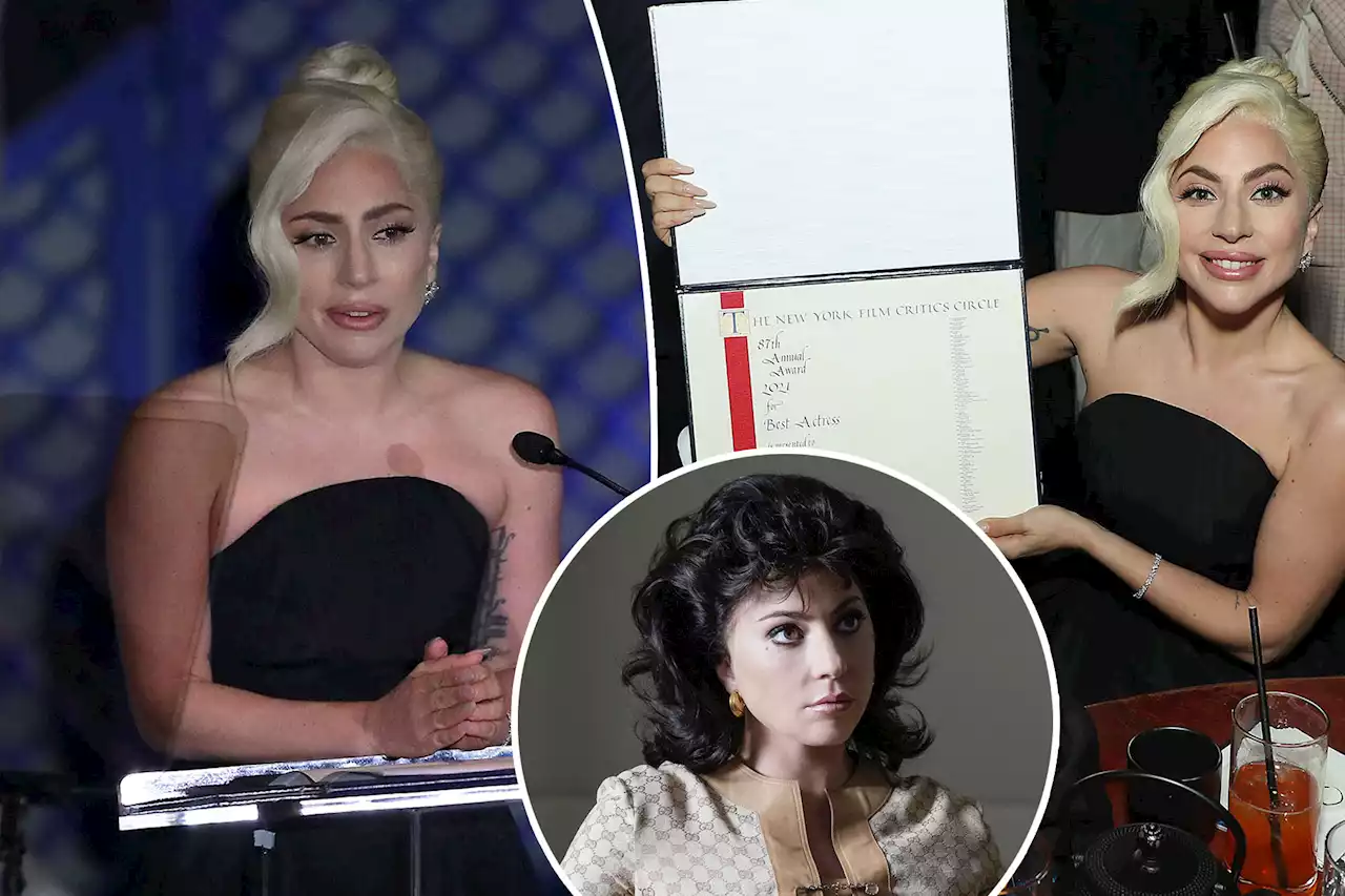 Lady Gaga wins best actress award in ‘deserved’ Oscars snub payback