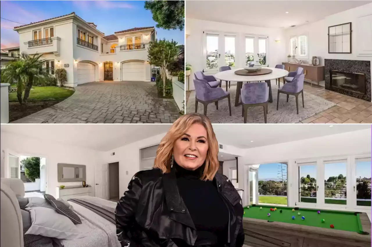 Roseanne Barr sells longtime California home for $3.1M