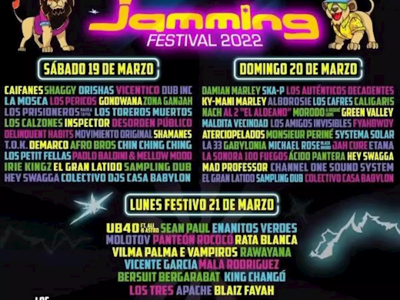 Jamming Festival 2022, bajo la lupa de la SIC