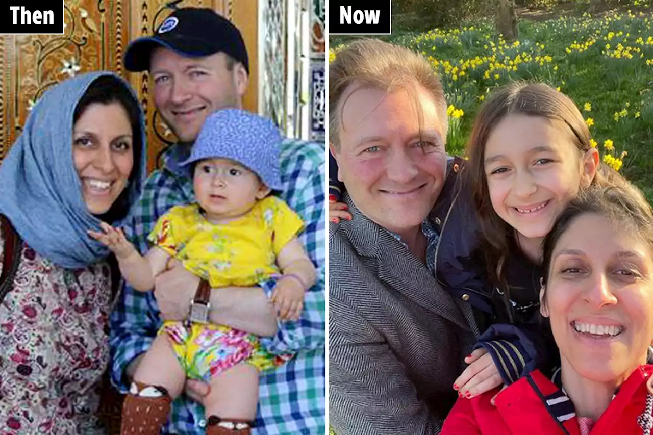 Nazanin beams in first family selfie after 6 YEARS of Iran jail hell