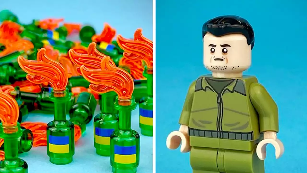 Lego Zelenskyy and Molotov Cocktails Instantly Sell Out