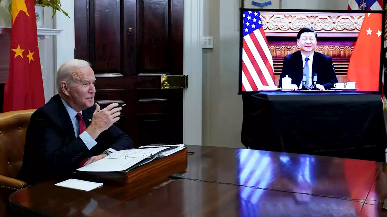 Biden presses China's Xi on Russia support in 2-hour video call