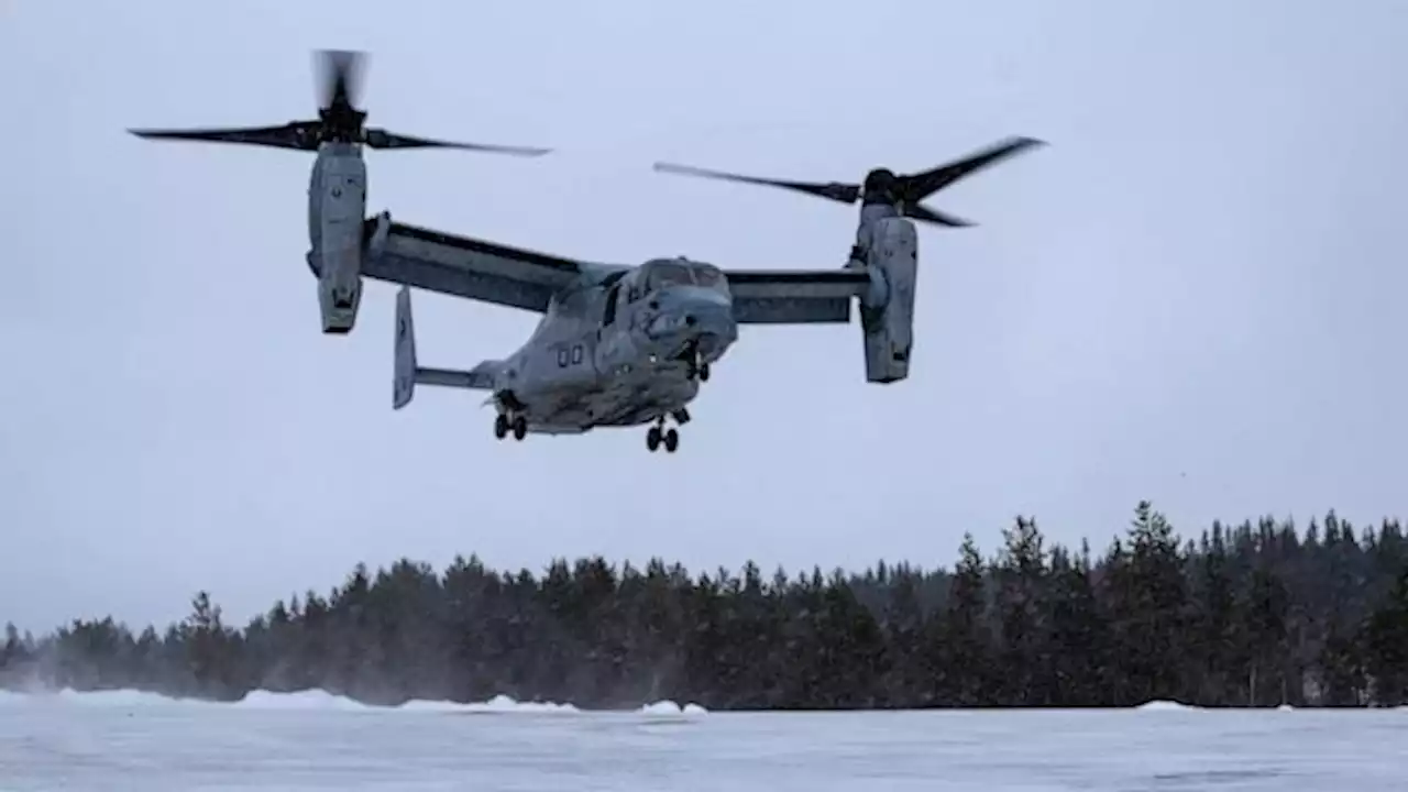 4 US Marines killed in Osprey crash during training in Norway