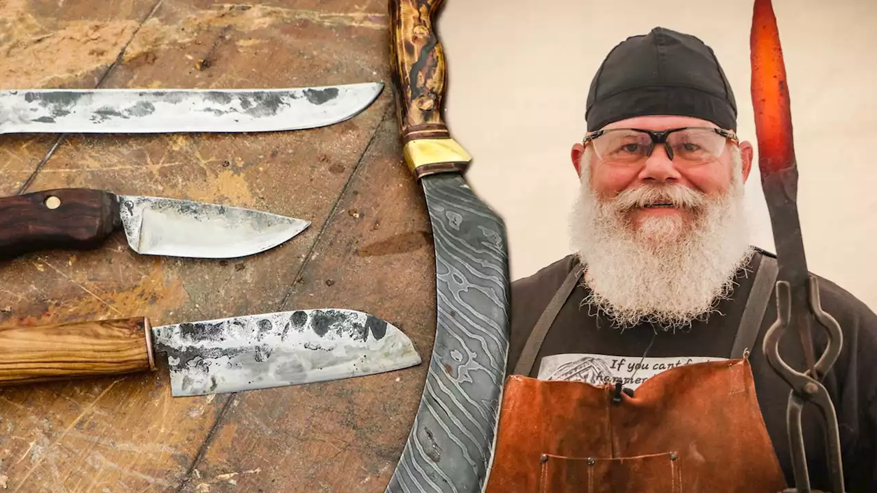 NJ man sharpens bladesmithing skills for charity