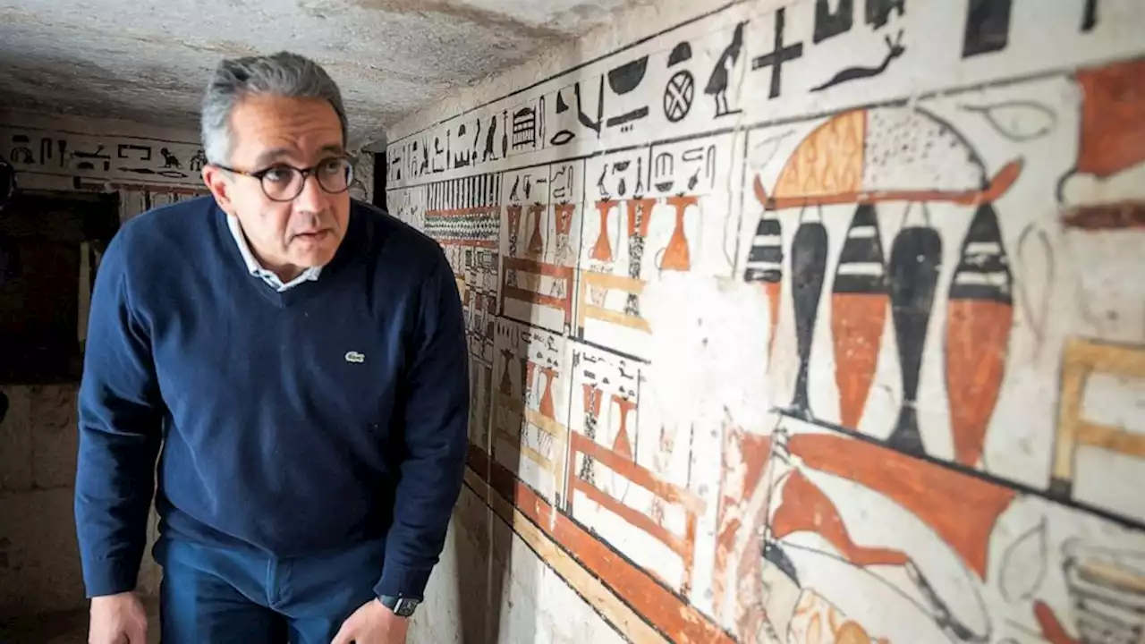 Egypt's newly discovered ancient tombs are nearly 5,000 years old