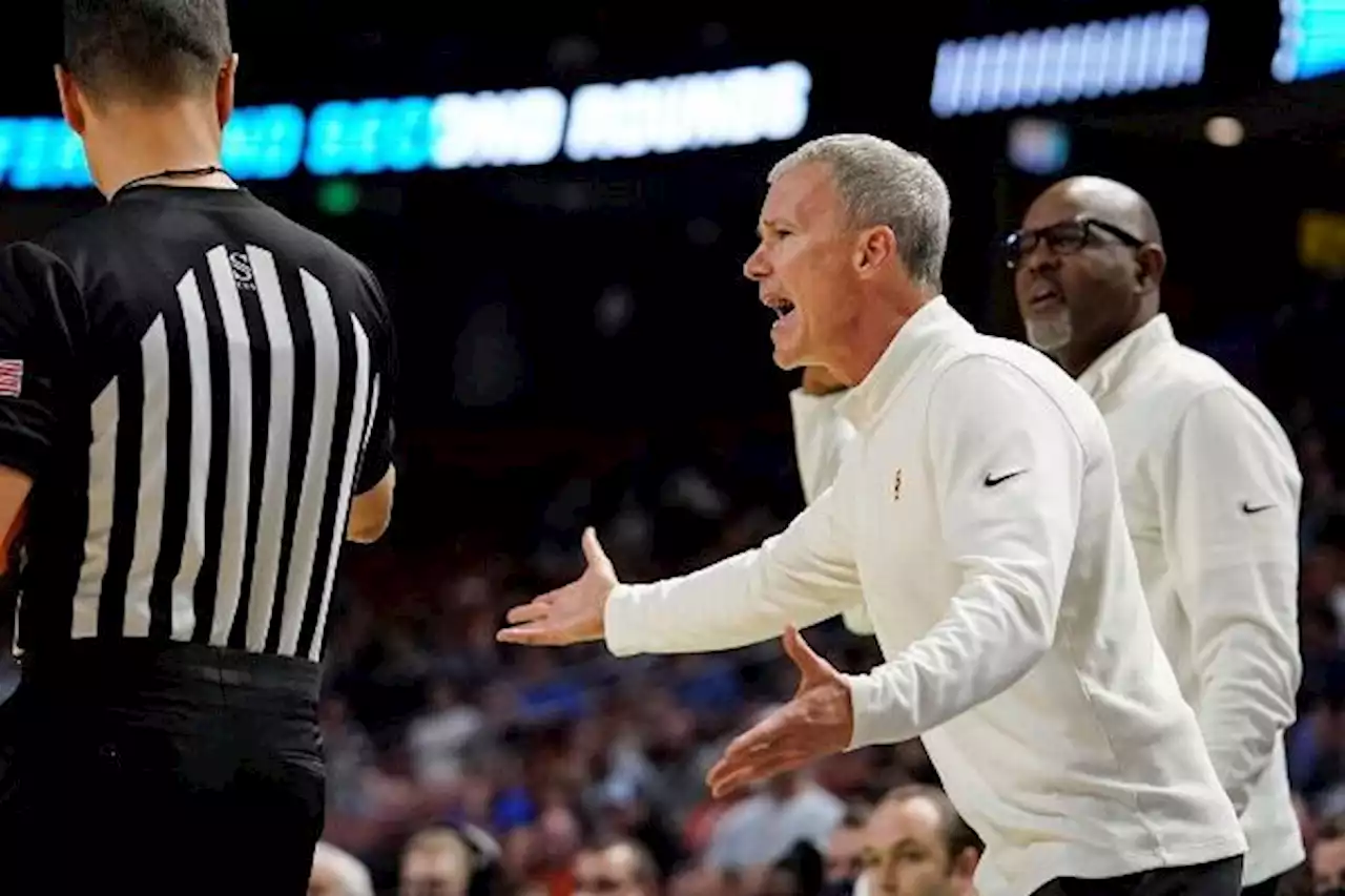 USC coach Andy Enfield says late 'wrong call' cost Trojans in first-round loss to Miami