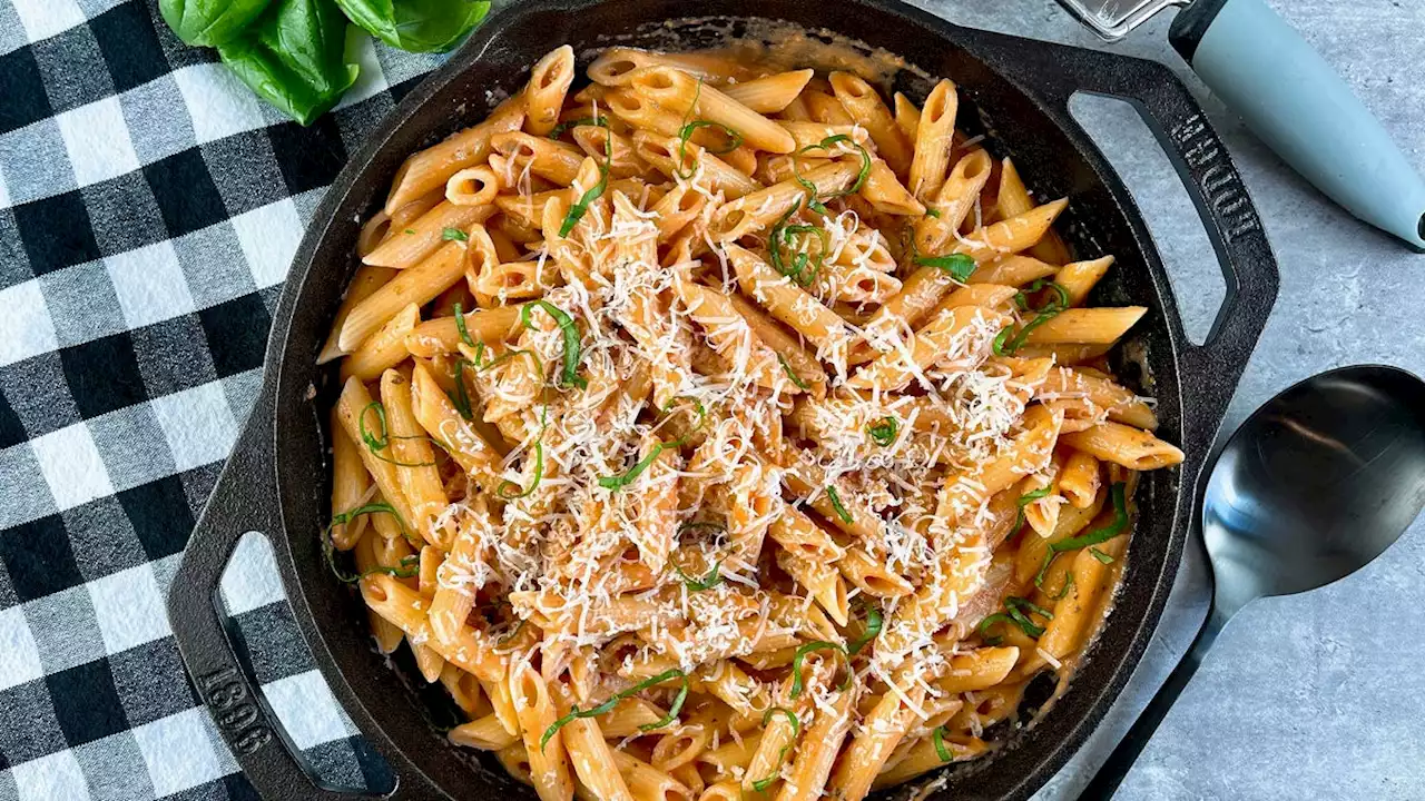 Upgrade your weeknight pasta with this easy recipe for penne alla vodka